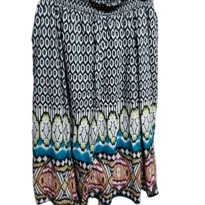 Just My Size Skirt 4X full figure elastic waist 26/28